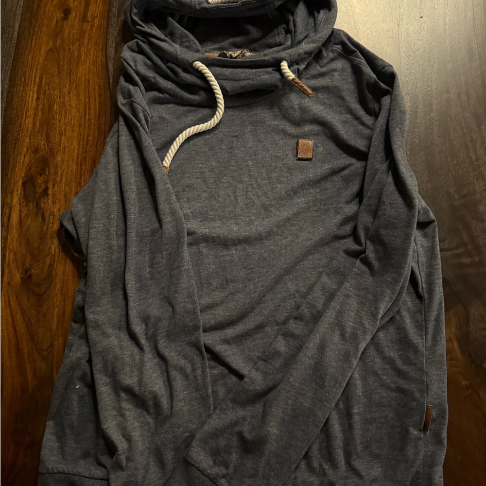 Naketano Dark Blue/Grey Long Sleeve Top